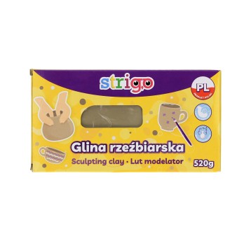 Glina STRIGO kol. naturalny 520g [SSC329]