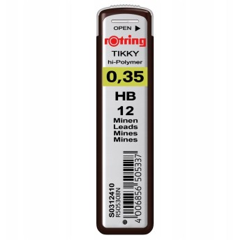 Grafity ołówkowe ROTRING Tikky 0,35mm HB [S0312410]