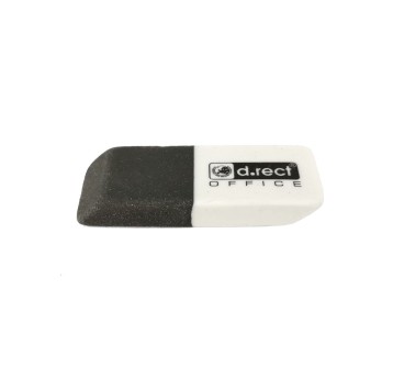 Gumka do mazania ołówkowa D.RECT 58 x 16 x 8mm dwustronna [009541]