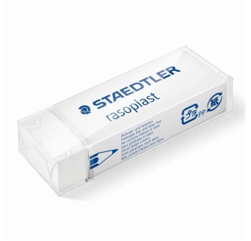 Gumka do mazania ołówkowa STAEDTLER Rasoplast 65 x 23 x 13mm [S526 B20]