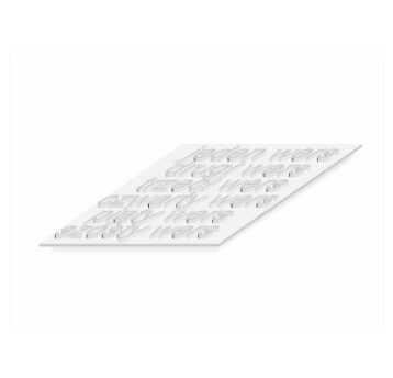 Gumka do pieczątek 6 wierszy LM VECTOR