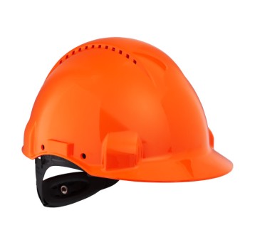 Hełm klasyczny wentylowany 3M G3000 G3000NUV-OR kol. pomarańczowy daszek krótki(25mm) HDPE 1 szt. [1154607]