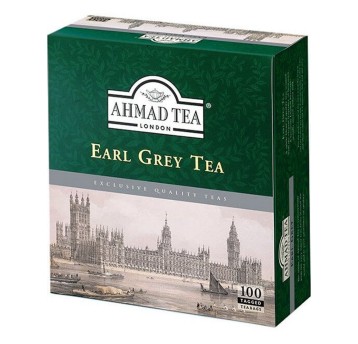 Herbata ekspresowa czarna AHMAD Earl Grey torebka z zawieszką 100 szt.