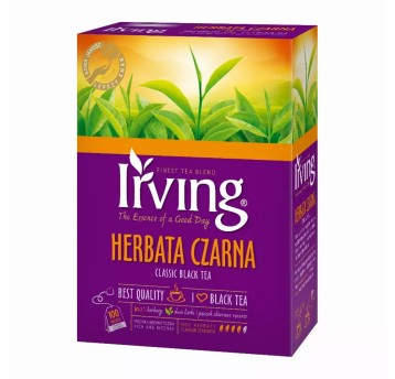 Herbata ekspresowa czarna IRVING Classic torebka z zawieszką 100 szt.