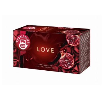 Herbata ekspresowa owocowa TEEKANNE Love (granat) torebka koperta 20 szt.