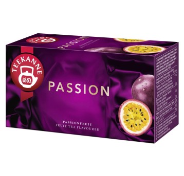 Herbata ekspresowa owocowa TEEKANNE Passion (marakuja, brzoskwinia) torebka koperta 20 szt.