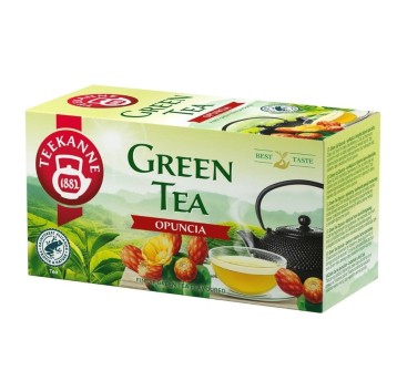 Herbata ekspresowa zielona TEEKANNE Opuncja (opuncja) torebka koperta 20 szt.