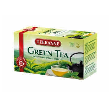 Herbata ekspresowa zielona TEEKANNE torebka koperta 20 szt.