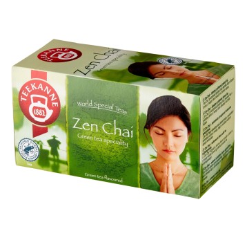 Herbata ekspresowa zielona TEEKANNE WORLD SPECIAL TEAS Zen-Chai (cytryna, mango) torebka koperta 20 szt.