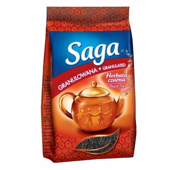 Herbata granulowana czarna SAGA sypana 90g 1 opak.
