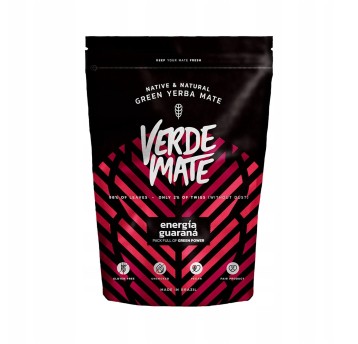 Herbata liściasta yerba VERDE MATE Green Energia (guarana) sypana 500g 1 opak.