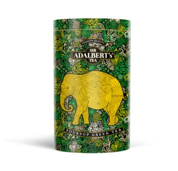 Herbata liściasta zielona ADALBERT'S sypana 110g puszka 1 opak.