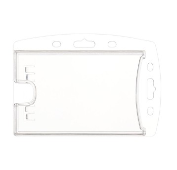 Identyfikator uniwersalny ARGO 2K Clear 54 x 86mm poziomy/pionowy kol. przezroczysty na 2 karty sztywny [601315]