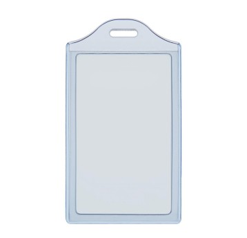 Identyfikator uniwersalny ARGO 2K-V BLUE 55 x 90mm pionowy kol. błękitny transparentny na 2 karty miękki 50 szt. [601295]