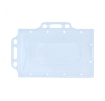 Identyfikator uniwersalny DONAU 92 x 59mm poziomy/pionowy kol. przezroczysty z dwoma uchwytami 50 szt. [8349001PL-00]
