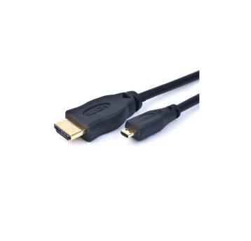 Kabel monitorowy Gembird HDMI/HDMI Micro, 1.8m pozłacane końcówki [CC-HDMID-6]