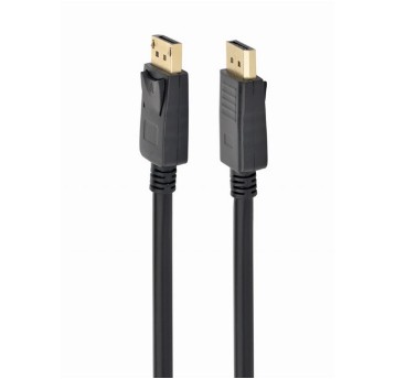 Kabel połączeniowy DisplayPort(M) / DisplayPort(M) 1,8m GEMBIRD kol. czarny 4K oplot nylonowy [CC-DP2-6]