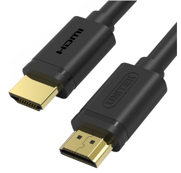 Kabel połączeniowy HDMI(M) / HDMI(M) 1m UNITEK kol. srebrny v2.0 4K [Y-C136]