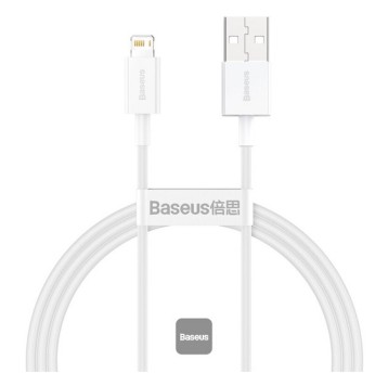 Kabel połączeniowy Lightning(M) / USB-C(M) 1,5m BASEUS kol. biały v2.0 do iPhone Power Delivery 20W [CATLYS-B02]