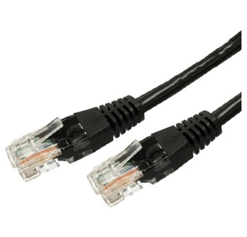 Kabel połączeniowy RJ45 / RJ45 10m TB kol. czarny Patchcord kat.6 [AKTBXKS6UTP10MB]