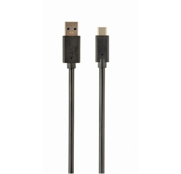 Kabel połączeniowy USB-A(M) / USB-C(M) 1,8m GEMBIRD kol. czarny v3.0 [CCP-USB3-AMCM-6]
