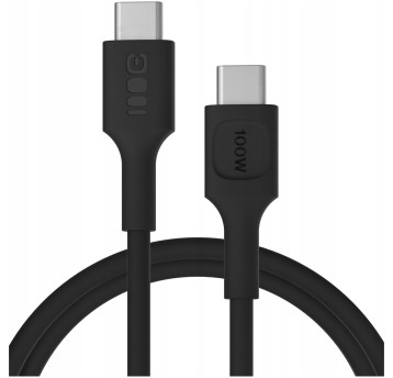 Kabel połączeniowy USB-C(M) / USB-C(M) 1,2m GREEN CELL kol. czarny [KABGC100PF120PB]
