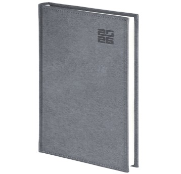 Kalendarz 2026 książkowy A4 tygodniowy registry drukowane WOKÓŁ NAS Aluminium kol. srebrny [237A4TB]