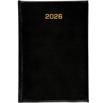 Kalendarz 2026 książkowy A5 dzienny registry drukowane ANIEW Baladek kol. czarny