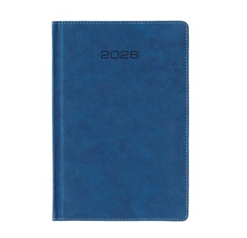 Kalendarz 2026 książkowy A5 dzienny registry drukowane JOTAN Classic kol. niebieski [KC284]
