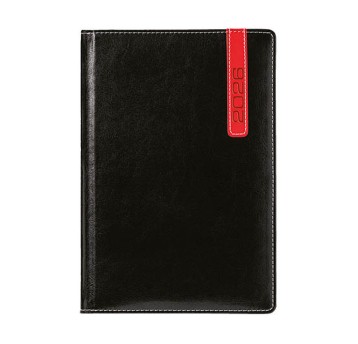 Kalendarz 2026 książkowy A5 dzienny registry drukowane JOTAN kol. czarny [KX403]