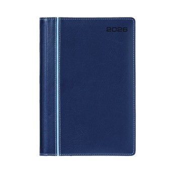 Kalendarz 2026 książkowy A5 dzienny registry drukowane JOTAN kol. granatowy [KX401]
