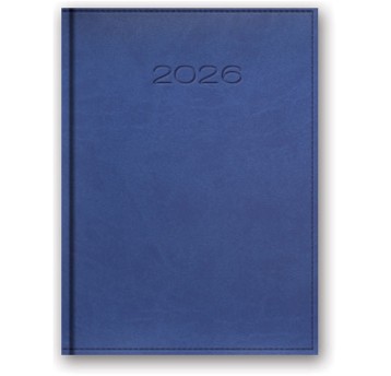 Kalendarz 2026 książkowy A5 dzienny registry drukowane LUCRUM Vivella kol. jasnoniebieski [21D-15]