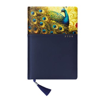 Kalendarz 2026 książkowy A6 tygodniowy JOTAN wielokolorowy [KN350]