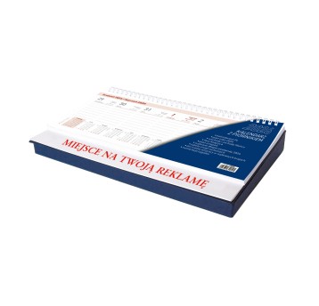 Kalendarz 2026 na biurko tygodniowy WOKÓŁ NAS z piórnikiem [KB033B]