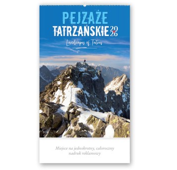 Kalendarz 2026 wieloplanszowy ścienny LUCRUM Pejzaże Tatrzańskie [RW03]