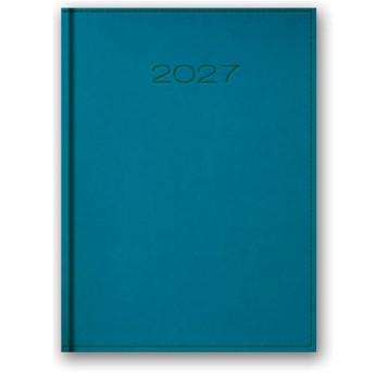 Kalendarz 2027 książkowy A5 dzienny registry drukowane LUCRUM Vivella kol. morski [21D-13]
