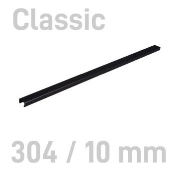 Kanał do bindowania oklejany 304 x 10mm 10 szt. OPUS kol. czarny O.CHANNEL Classic A3+/A4 +90 kartek [640645]