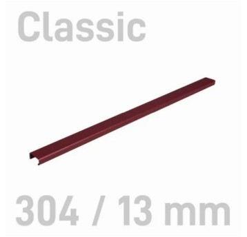 Kanał do bindowania oklejany 304 x 13mm 10 szt. OPUS kol. bordowy O.CHANNEL Classic A3+/A4 +120kartek [640713]