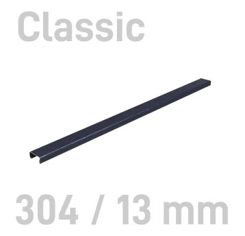 Kanał do bindowania oklejany 304 x 13mm 10 szt. OPUS kol. czarny O.CHANNEL Classic A3+/A4 +120kartek [640690]