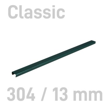 Kanał do bindowania oklejany 304 x 13mm 10 szt. OPUS kol. zielony O.CHANNEL Classic A3+/A4 +120kartek [640720]