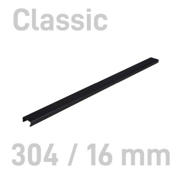 Kanał do bindowania oklejany 304 x 16mm 10 szt. OPUS kol. czarny O.CHANNEL Classic A3+/A4 +150 kartek [640744]