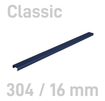 Kanał do bindowania oklejany 304 x 16mm 10 szt. OPUS kol. granatowy O.CHANNEL Classic A3+/A4 +150 kartek [640751]