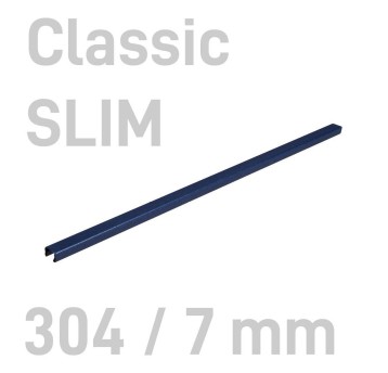 Kanał do bindowania oklejany 304 x 7mm 10 szt. OPUS kol. niebieski O.CHANNEL Classic A3+/A4 +60 kartek [647309]