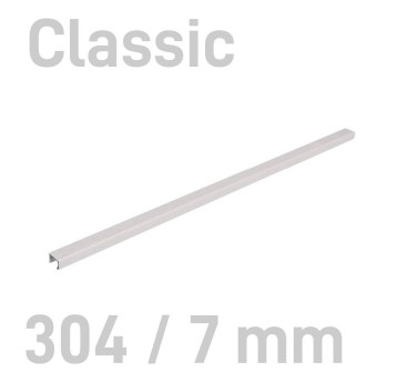 Kanał do bindowania oklejany 304 x 7mm 10 szt. OPUS kol. szary O.CHANNEL Classic A3+/A4+ 60kartek [640638]