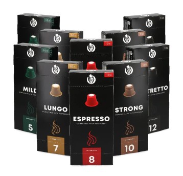 Kawa kapsułki do NESPRESSO Value Mix 100 szt.