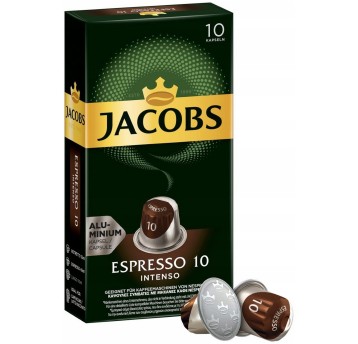 Kawa kapsułki JACOBS Nespresso ESPRESSO 10 INTENSO 10 szt.