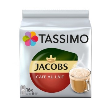 Kawa kapsułki JACOBS Tassimo CAFE AU LAIT 16 szt.