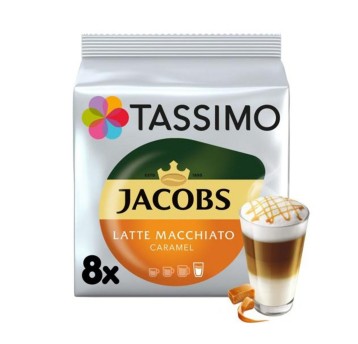 Kawa kapsułki JACOBS Tassimo LATTE MACCHIATO CARAMEL 8 szt.