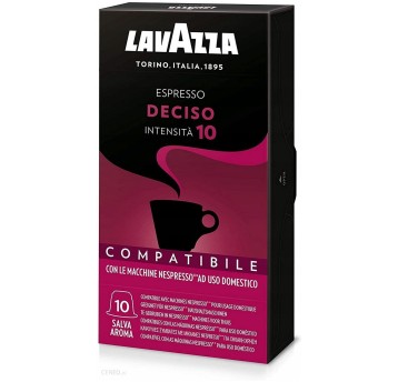 Kawa kapsułki LAVAZZA Nespresso ESPRESSO DECISO 10 szt.
