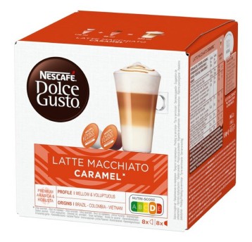 Kawa kapsułki NESCAFE Dolce Gusto CARAMEL MACCHIATO 16 szt.